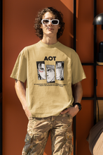 Attack On Titan (Eren Yaeger, Mikasa,Levi) Unisex Oversize T-shirt