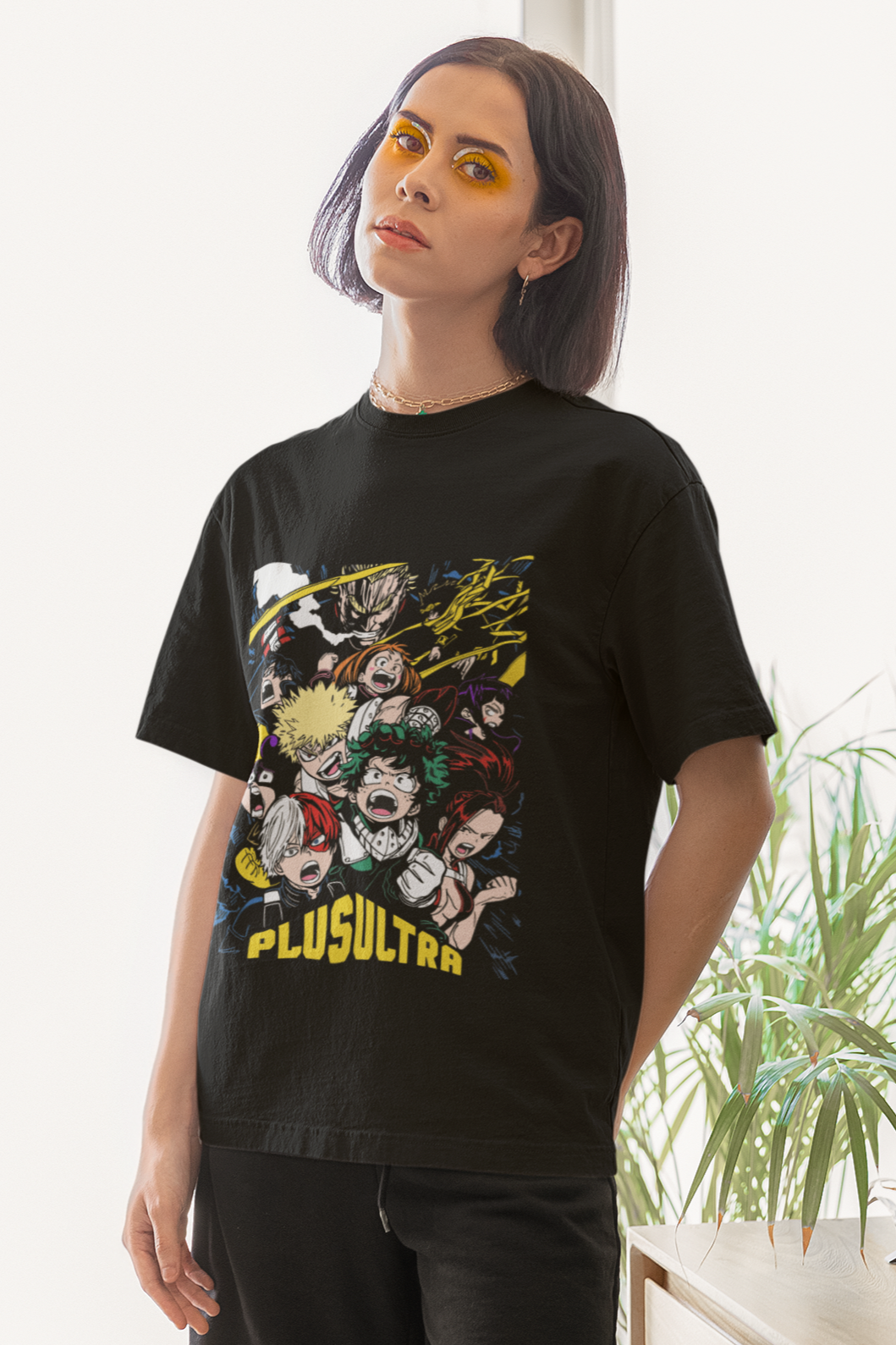 PLUS ULTRA / My Hero Academia / Unisex Oversize T-Shirts