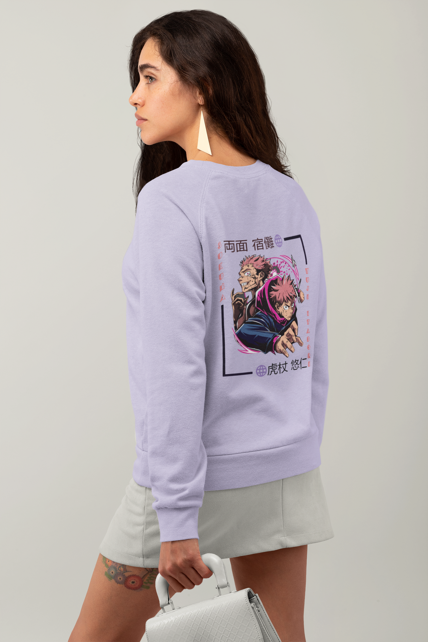 Jujutsu Kaisen (Yuji itadori X Sukuna) Unisex Classic Fit Sweatshirt