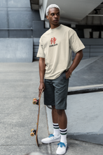 Warrior Samurai / Unisex Oversize T-Shirt / Off white