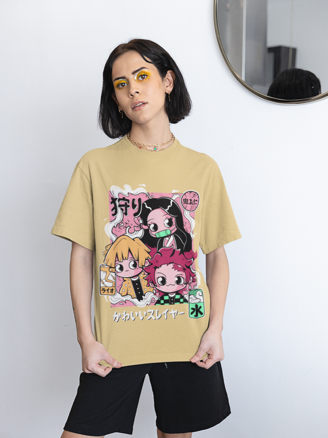 Chibi/ Demon Slayer/ Oversize T-Shirt