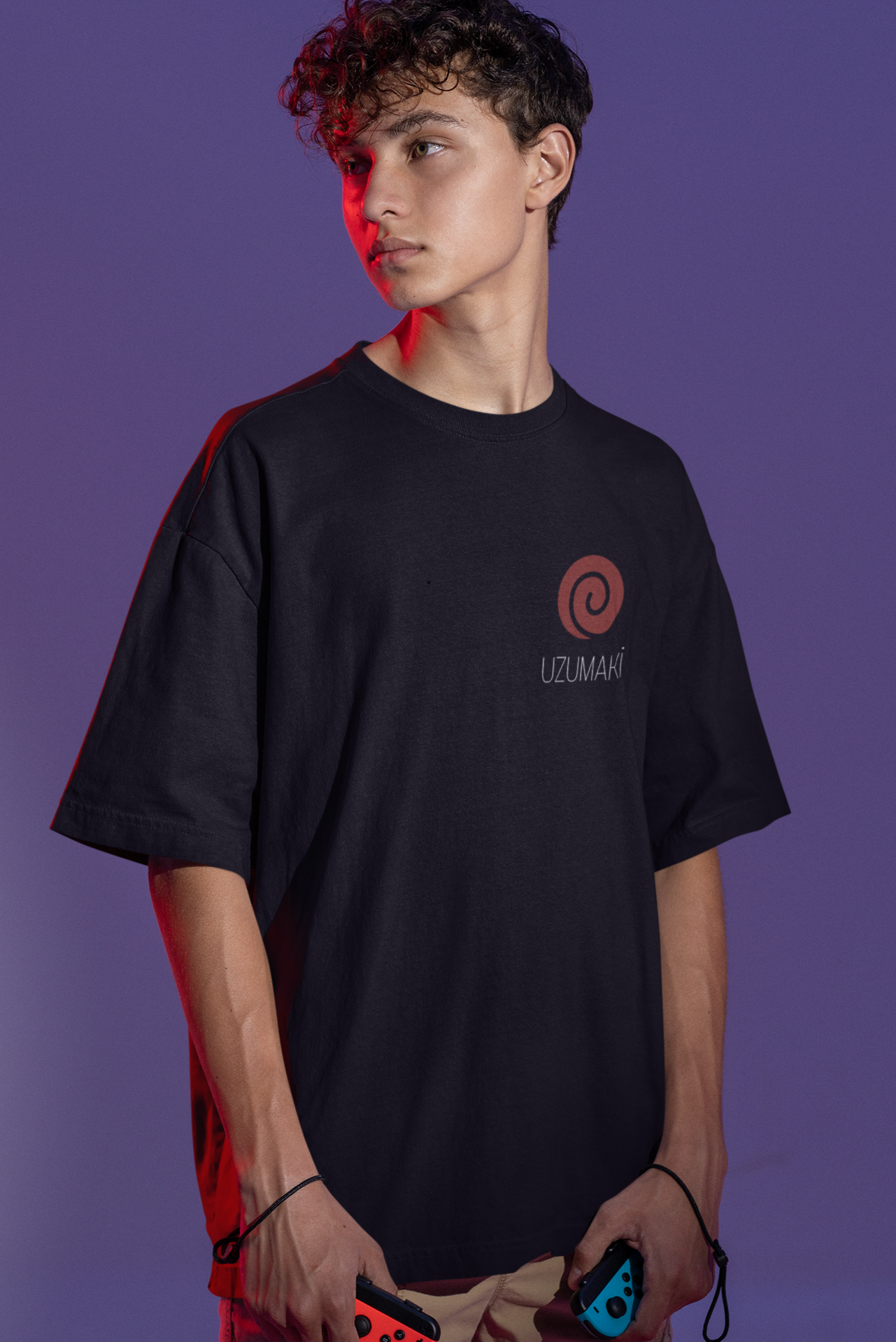 Uzumaki Naruto /Naruto / Unisex Oversize T-shirt