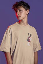 Samurai ( Yin and Yang) Unisex Oversize T-shirt